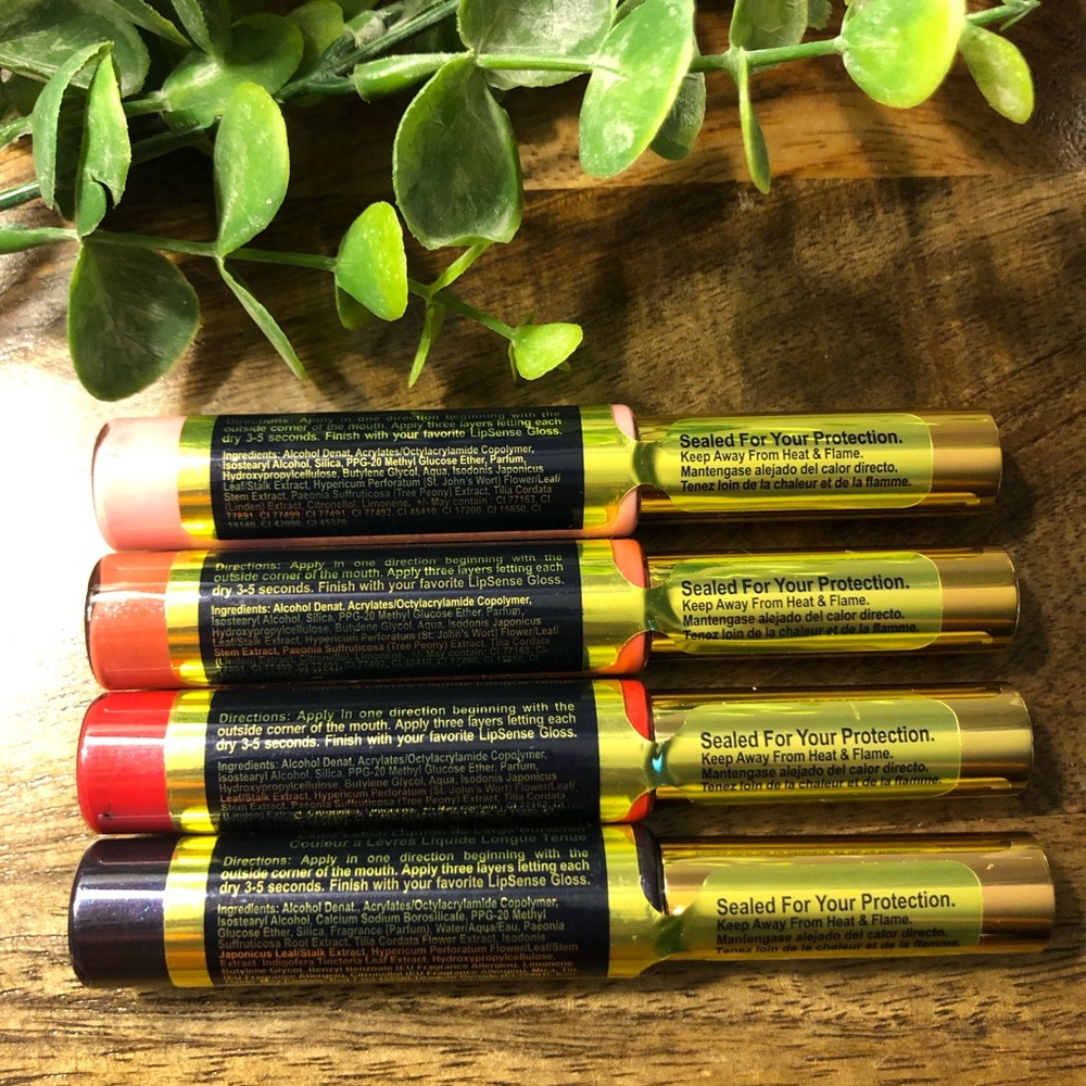 4 LipSense Colors - Picture 3 of 7